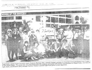 336 -  Thumbs up for Breezes - Jamaica Herald - May 30, 1996 Joe Joey Joseph Issa Jamaica